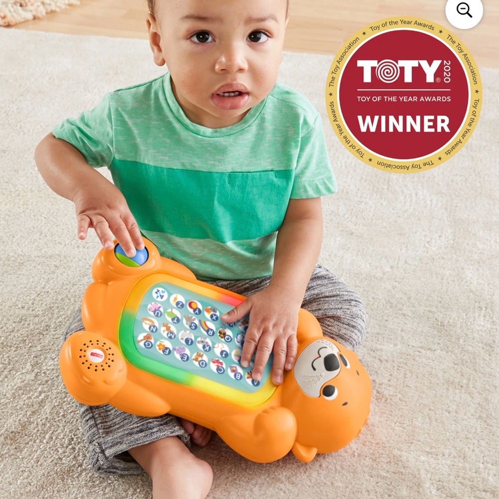 Fisher Price Linkimals A To Z Otter Interactive Keyboard Baby Toy ABC’s Alphabet - Picture 8 of 8